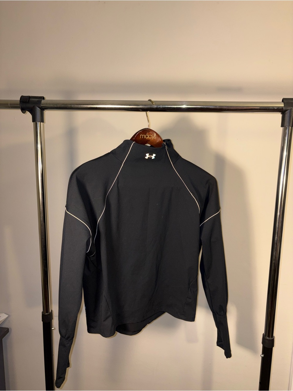 Under Armour Black Long Sleeve Athletic Top